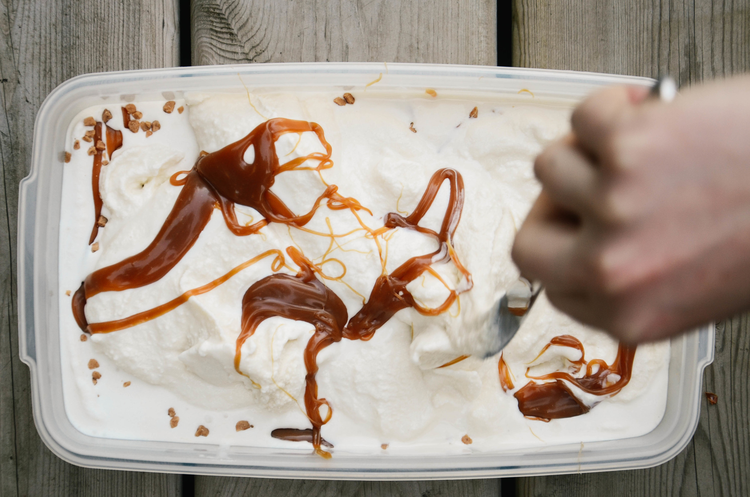 tasty tuesday: salted caramel ice cream