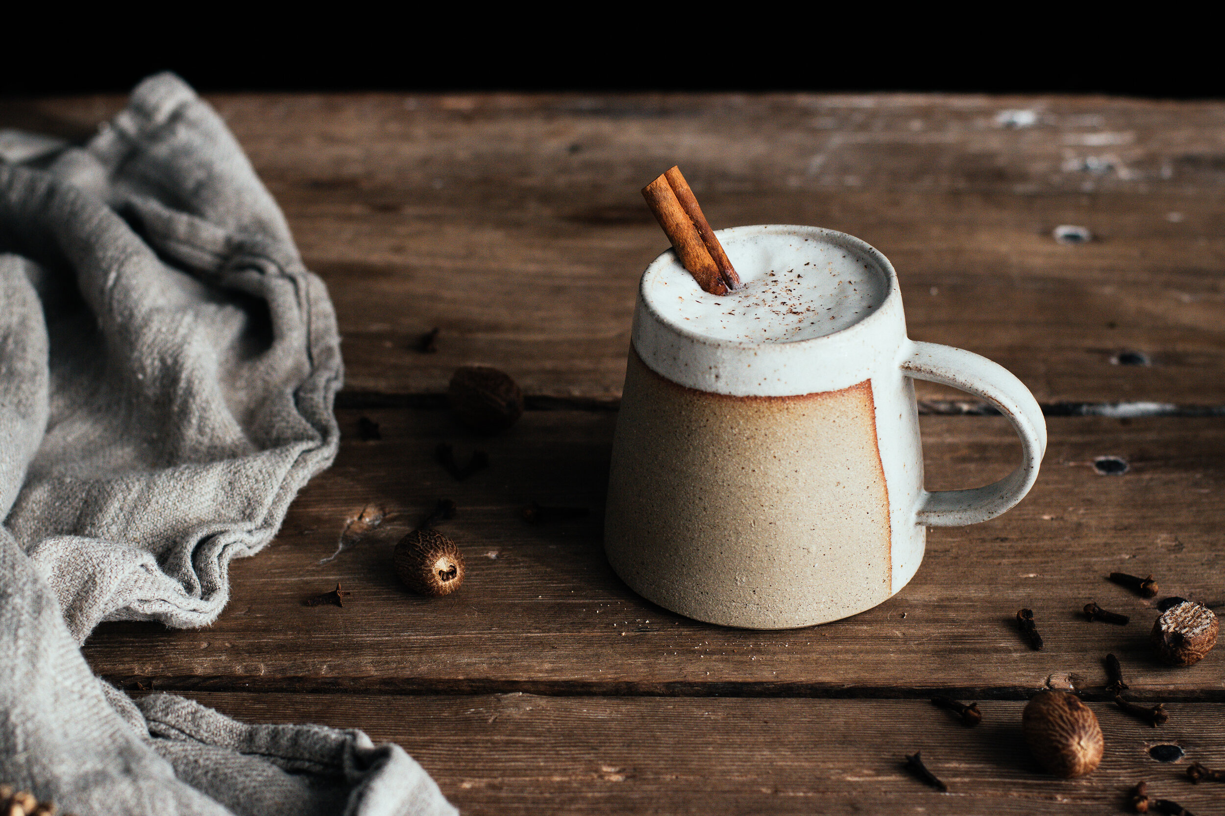 homemade eggnog