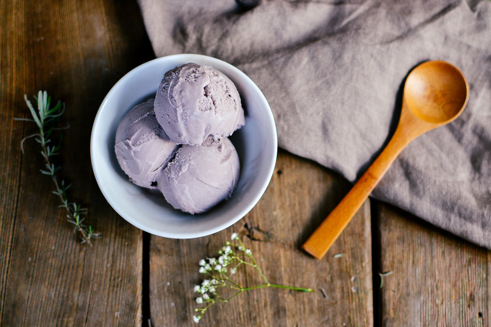 Earl Grey Lavender Ice Cream